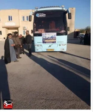 اعزام دانش آموزان خواهر و برادر به قم جهت شرکت در سرود سلام فرمانده