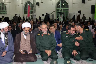 برگزاری مراسم اولین سالگرد شهید مدافع حرم حاج احمد غلامی