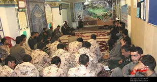 افتتاحیه برنامه های ماه رمضان سپاه ناحیه کیار