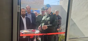 افتتاح شصت و هفتمین منزل مسکونی همزمان با گرامیداشت هفته دفاع مقدس