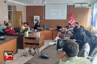 برگزاری کارگاه آموزشی نرم افزار فتوشاپ در خبرگزاری بسیج استان همدان