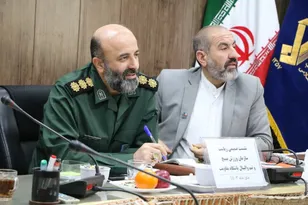 نشست صمیمی رئیس سازمان ورزش بسیج با تیم والیبال مقاومت بسیج در آستانه مسابقات حذفی 