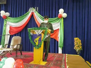 مراسم جشن میلاد حضرت زهرا(س) شهرستان قاینات در محل حسینیه شهید سلیمانی برگزار شد.