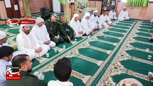 دیدار و نشست صمیمی جانشین سپاه امام سجاد (ع) استان هرمزگان با بسیجیان حوزه شهید شوشتری لیردف شهرستان جاسک