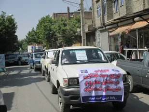 توزیع 400 بسته غذایی در 34 روستای محروم اسدآباد