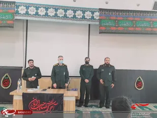 تودیع و معارفه فرمانده حوزه مقاومت بسیج بیت المقدس