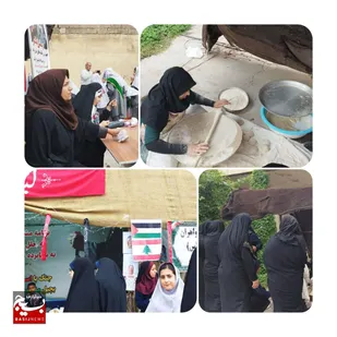 برگزاری نمایشگاه نصر به مناسبت کمک به کودکان لبنان و غزه در شهرستان باغملک