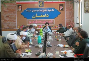 نشست ستاد امر به معروف و نهی از منکر شهرستان دامغان برگزارشد+ تصاویر