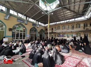 برگزاری همایش میقات صالحین دانش آموزان دختر بسیجی شاهرود+ تصاویر