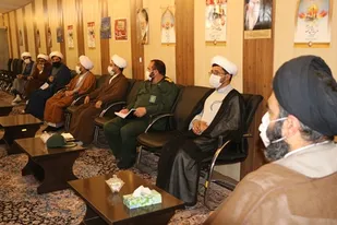 برگزاری جلسه هماهنگی گروه جهادی طلاب در لردگان