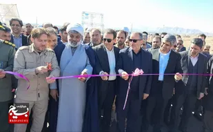 آیین افتتاح و بهره&zwnj;برداری همزمان پروژه&zwnj;های بسیج سازندگی در شهرستان طبس&nbsp;&nbsp;
