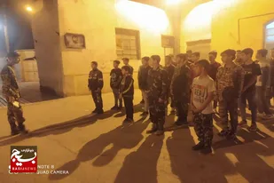 فراخوان دسته رزمی پایگاه امام حسین (ع) سرخه برگزار شد