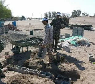خدمت رسانی 35 گروه جهادی در مناطق محروم کهنوج