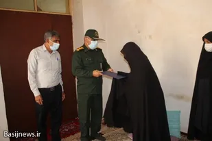 دیدار با خانوده شهید حسن عالی نژاد در دلوار