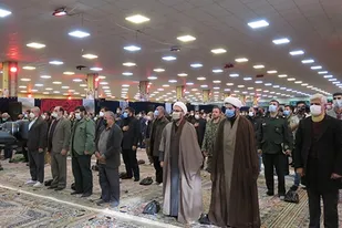 برگزاری اجتماع مردمی سالگرد شهید حاج قاسم سلیمانی در حسینیه عاشقان ثارالله (ع)