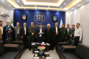 فرمانده سپاه الغدیر با رئیس سازمان قضایی نیروهای مسلح استان یزد دیدار کرد