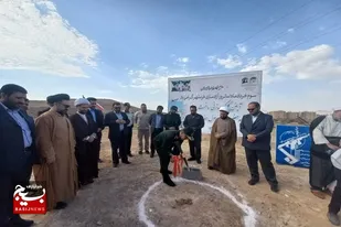 کلنگ احداث ساختمان جدید سپاه ناحیه محمد رسول الله (ص) شیراز به زمین زده شد