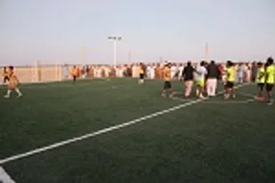 افتتاح مسابقات فوتبال بسیجیان طوایف شهر نگور