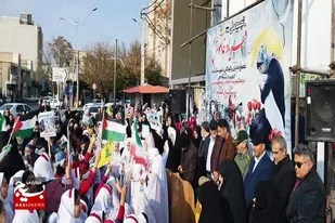 تجمع بزرگ فریاد خاموش در میانه برگزار شد
