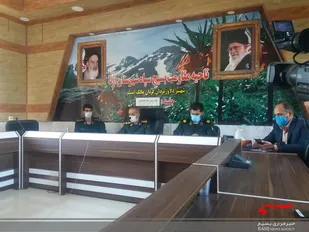 توزیع بسته های بهداشتی در ازنا