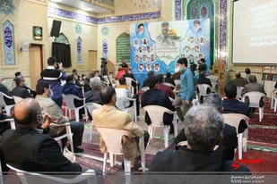 پنجمین سالگرد شهادت سردار رشید اسلام حاج حمیدرضا انصاری برگزار شد