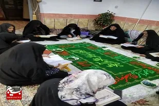 نوای قرآن و دعای ظهور در پایگاه حکیمه خاتون طنین&zwnj;انداز شد