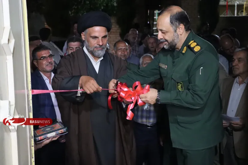 افتتاح پایگاه بسیج شهید سلامی روستای جعفرآباد شاهرود+تصاویر