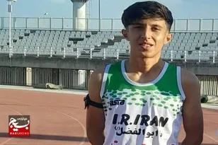 دونده بسیجی همدانی رکورد ۳۰۰۰ متر نوجوانان کشور را شکست