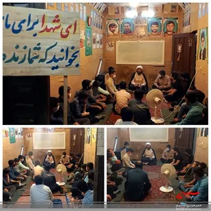 نشست امام جمعه شیروان با بسیجیان پایگاه شهدای مسجد جامع