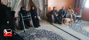دیدار فرهنگیان بسیجی با خانواده شهید &laquo;عباس شریعتی&raquo;