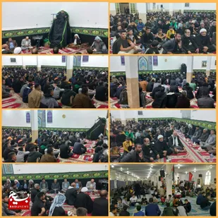 برگزاری مراسم باشکوه آئین سوگواری بی بی دوعالم حضرت فاطمه الزهرا(س) در شوش