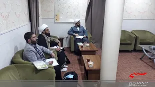 نشست همفکری تشکیل قرارگاه امر به معروف و نهی از منکر پایگاه شهید وفایی