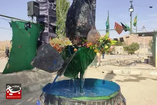 برپایی نمایشگاه عاشورایی در روستای غینرجه رزن