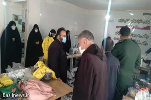 بازدید مسئولان شهرستان بهار از کارگاه خیاطی شهید &laquo;مصطفوی&raquo;