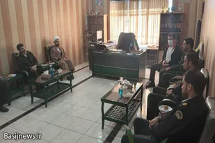 دیدار جمعی از مسئولان بهار با فرمانده و پرسنل سپاه ناحیه بهار