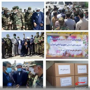 ارتش عملیات آبرسانی به ۱۷ روستای شهرستان هیرمند را آغاز کرد