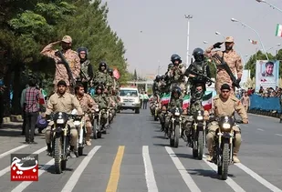 جلوه هایی زیبا از حماسه ای که نیروهای مسلح کرمان در ۳۱شهریور۱۴۰۲ خلق کردند