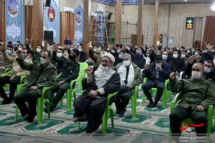 مراسم سالگرد شهادت سردار حاج قاسم سلیمانی در سپاه امام رضا(ع)