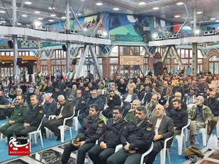 برگزاری مراسم  هفتمین روز شهادت شهدای مدافعان امنیت در رشت و لاهیجان
