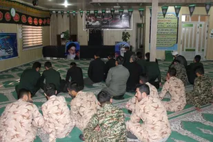 مراسم عزاداری در حسینیه ناحیه علی آباد کتول