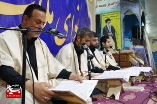 برگزاری مراسم ترتیل خوانی نوای ملکوت در بخش شبانکاره