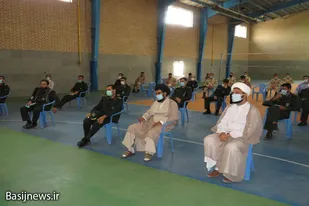 برگزاری کلاس اخلاق کارکنان سپاه فامنین