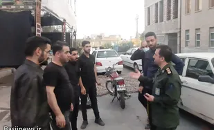 برپایی موکب حضرت اباالفضل(ع) سپاه شهرستان پیشوا از شب سوم محرم