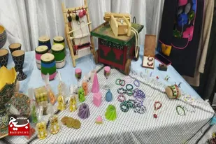برگزاری نمایشگاه صنایع دستی به همت پایگاه فدک همدان
