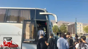 اعزام کاروان راهیان نور جوانان و نوجوانان دورودی به مناطق عملیاتی غرب کشور