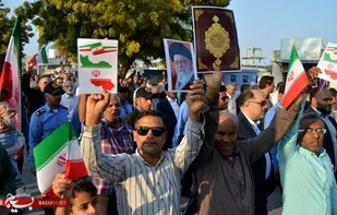 پاسخ کوبنده مردم قشم  بزرگ&zwnj;ترین جزیره ایران به آشوبگران