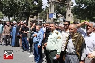 راهپیمایی "جمعه&zwnj;های نصر و خشم" در ماهدشت برگزار شد