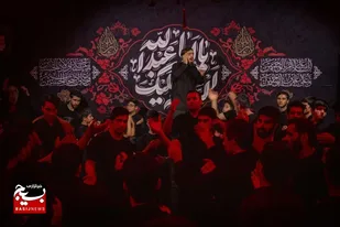 گزارش تصویری شب هفتم ماه محرم در گتوند