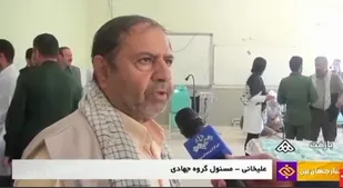 تداوم خدمت بی منت جهادگران در کوهرنگ