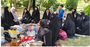 برگزاری اردوی گردشگری ویژه خواهران بسیجی منطقه 20
